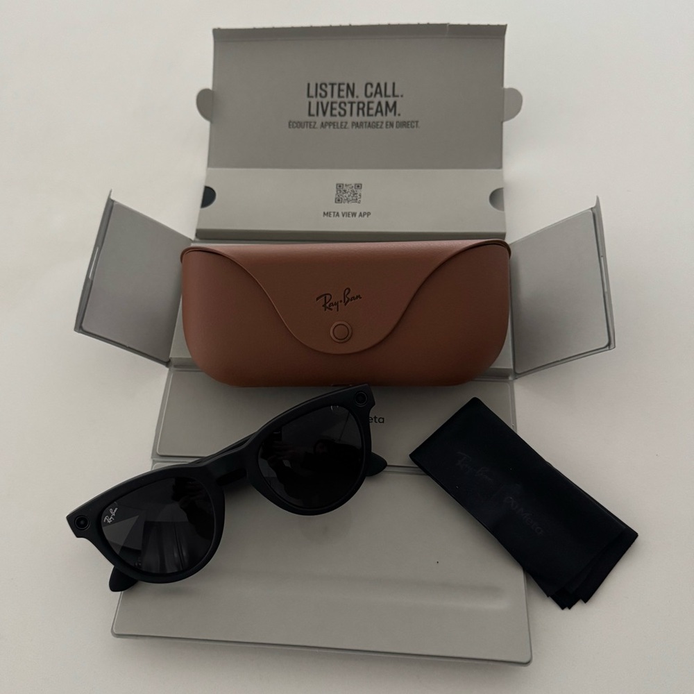 ❌❌SOLD❌❌ Ray-Ban Meta Headliner Glasses